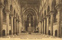 CPA Monreale Interno Del Duomo