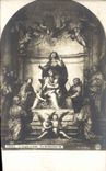 VINTAGE POSTCARD Firenze Vergine In Trono FRA Bartolommeo