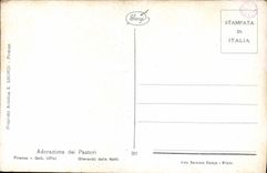 Rozadura de Adorazione Dei Pastori Firenze de la POSTAL de la VENDIMIA