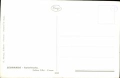 CPA Leonardo Autoritratto Galleria Uffizi Firenze Leonard de Vinci