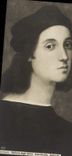 Galleria Degli Uffizi Autoritratto Raffaello de Firenze de la POSTAL de la VENDIMIA