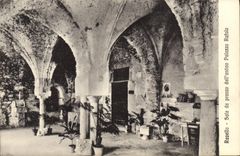 VINTAGE POSTCARD Ravello Salted Da Pranzo Dell' Antico Palazzo Rufolo