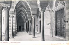 VINTAGE POSTCARD Amalfi Portico Del Duomo