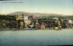 VINTAGE POSTCARD Sorrento Panorama Dal Pond
