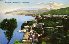 CPA Sorrento Panorama Da Capodimonte