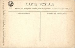VINTAGE POSTCARD Confluent of Gilds and Dogne