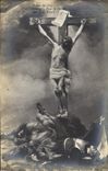 CPA Salon De 1895 Pour l'Humanite Pour La Patrie Weerts Christ 