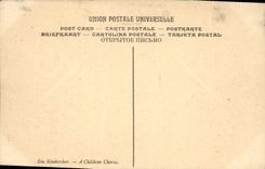 CPA Dauvant Une Maitrise d'Enfants Musee Du Luxembourg Paris