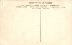 VINTAGE POSTCARD Living room 1906 Arus Departure Of a Militaria Column