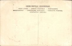 VINTAGE POSTCARD Musee Of Louvre Entree Of Cross has Constantinople Delacroix