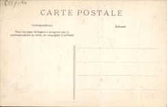 La POSTAL de la VENDIMIA semi prestó 1906 la reina del mercado del carnaval carmelita de los frailes