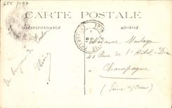 CPA Marine Militaire Francaise Charlemagne Cuirasse d'Escadre Bateau