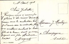 CPA Bonne Fete Fleurs