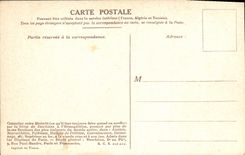 POSTAL Musee de la VENDIMIA de Versalles Battles De Fleurus Militaria