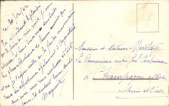 VINTAGE POSTCARD Better Noeux For the New Year's Day Flowers