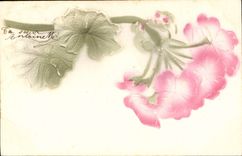 CPA Fantaisie Fleurs 