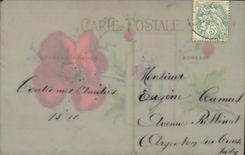 CPA Fantaisie Souvenir affectueux Et Sincere