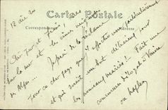 CPA Castillon Vue Generale Des Deux Villages