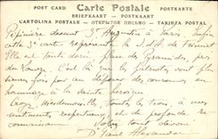 VINTAGE POSTCARD Paris Rules Of Jeanne D' Arc By Fremiet