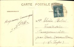 VINTAGE POSTCARD Frescos Of the Pantheon the Catch of Orleans Per Jeanne d' Arc Lenepveu