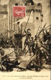 CPA Les Fresques Du Pantheon La Prise d'Orleans Par Jeanne d'Arc Lenepveu
