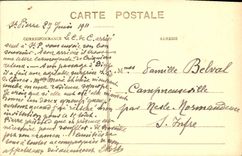 CPA Les Fresques Du Pantheon La Prise d'Orleans Par Jeanne d'Arc Lenepveu