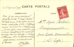 CPA Les Fresques Du Pantheon La Vision De Jeanne d'Arc Domremy Lenepveu Ange