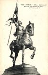 CPA Paris Place De Rivoli Statue De Jeanne d'Arc