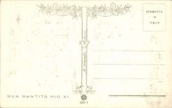 CPA Sua Santita Pio XI