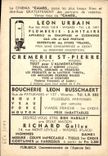 CPM Alan Ladd Cinema Publicite Richard Gallez Rue Mont Leville Wasmes Boucherie Leon Busschaert Cremerie St Pierre 