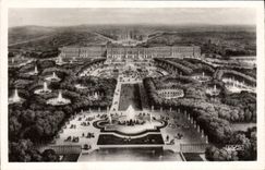 CPA Versailles Panorama Chateau
