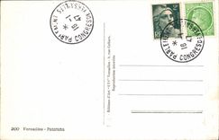 CPA Versailles Panorama Chateau