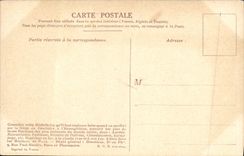 La POSTAL Musee de la VENDIMIA de Versalles se sienta de Yortown Rochambeau y de Washington Militaria