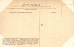 La POSTAL Musee de la VENDIMIA de Versalles el mariscal de Ney que apoya el atraso guarda a ejército grande Militaria 1822