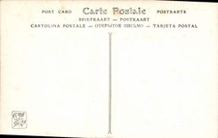 VINTAGE POSTCARD Living room 1911 Maissen With the barks in the pond Hunt Dogs Dog