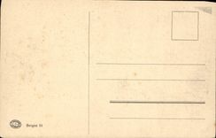 VINTAGE POSTCARD Ole bulldozers Rules Bergen Musique