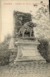 CPA Asnieres Cimetiere Des Chiens Le Chien Sauveteur Barry