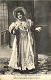 VINTAGE POSTCARD the Grisette Of the Latin Quarter Woman