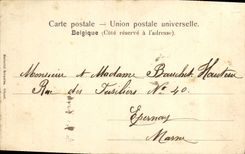 VINTAGE POSTCARD an Excursion has Dining Woman