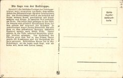 CPA Die Sage Von Der Rosstrappe