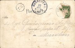 VINTAGE POSTCARD Gruss Vom Feurigen Tatzelwurm EIB Oberaudorf Dragon