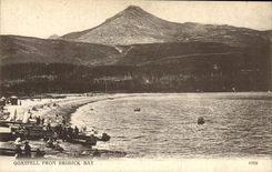 VINTAGE POSTCARD Goatfell From Brodick Bay