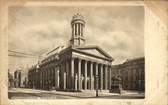 VINTAGE POSTCARD Royal Exchange Glasgow