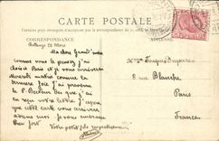 VINTAGE POSTCARD Statues of Usirtesen Museum Of Cairo Egypt