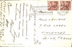 MODERN CARD Luzern Spreuerbrucke Erbaut 1407