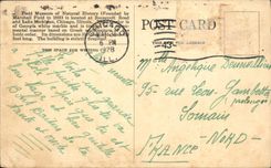 VINTAGE POSTCARD Field Museum Off Natural History Chicago Illinois