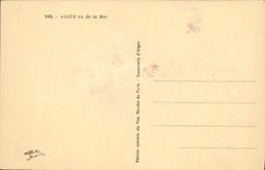 CPA Alger Vu de la Mer