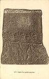 VINTAGE POSTCARD Flagstone of an Assyrian Palate