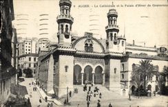 POSTAL Argel de la VENDIMIA la catedral y del invierno del gobernador
