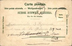 CPA Interlaken Kurgarten und Jungfrau